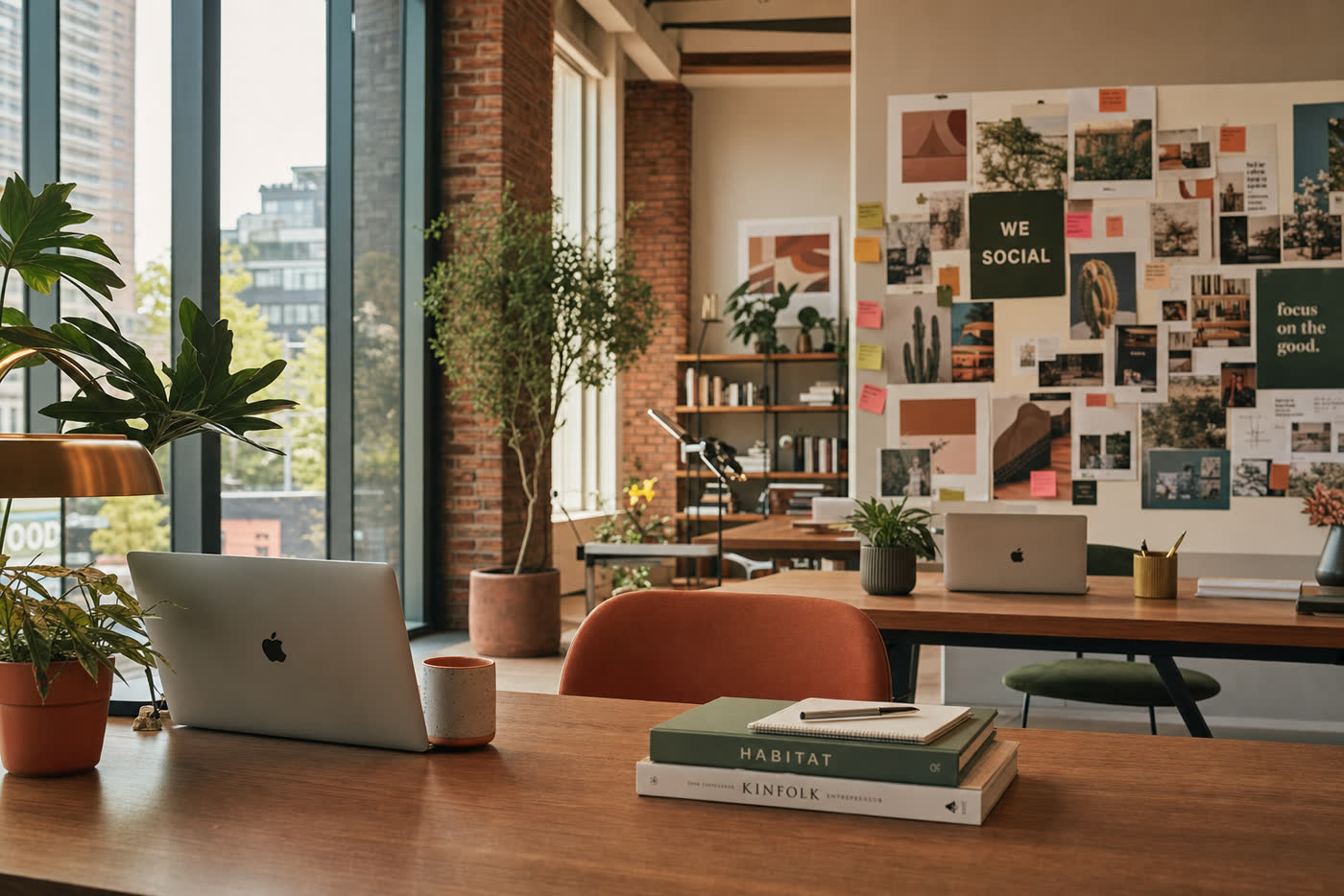Wildfire Foundry studio interior — an inspiration for the Northlight brand campaign.
